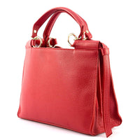 Croisette Leather Handbag - Leather Italiano