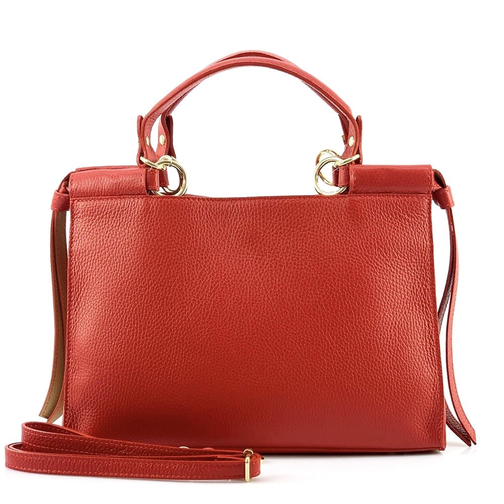 Croisette Leather Handbag - Leather Italiano
