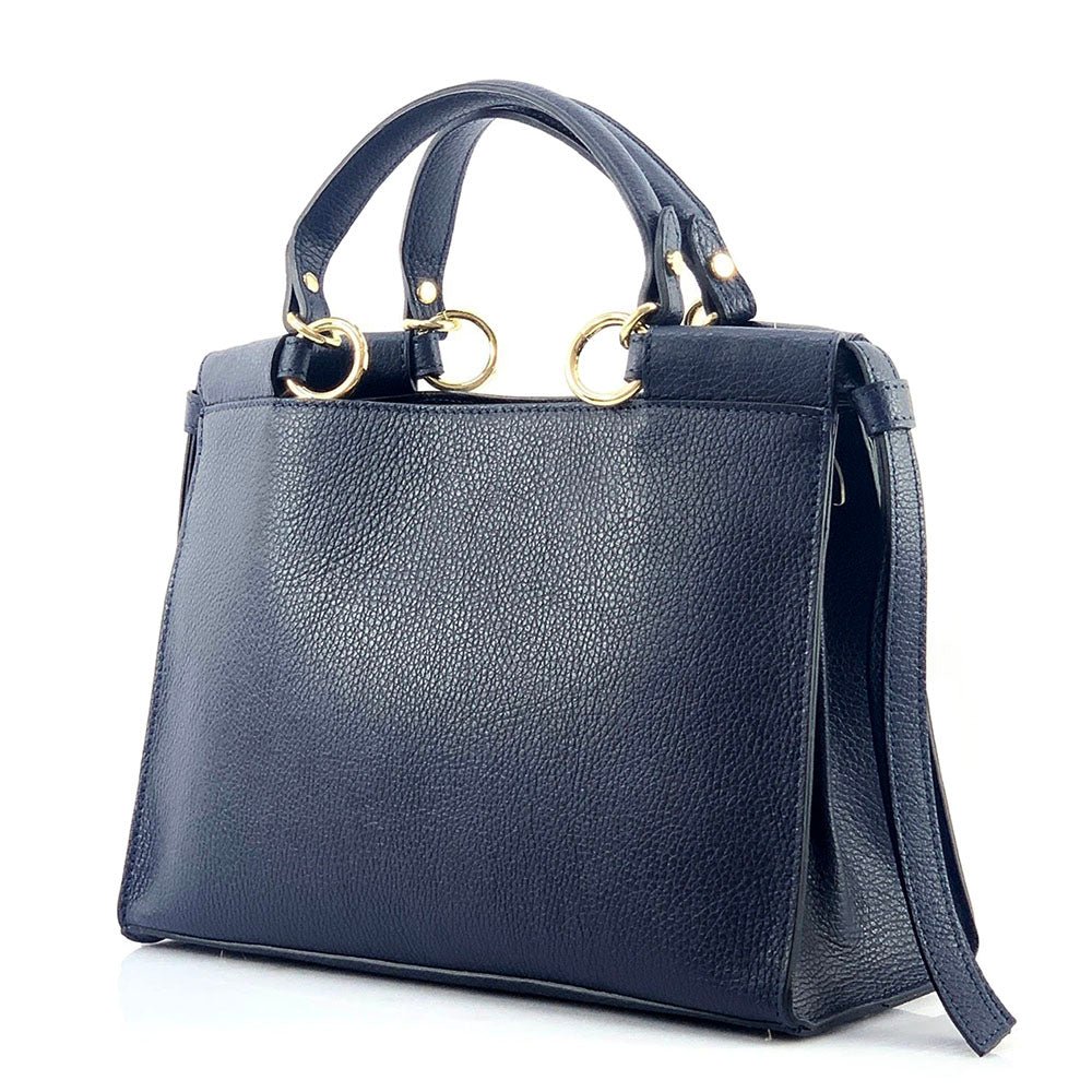 Croisette Leather Handbag - Leather Italiano