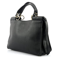 Croisette Leather Handbag - Leather Italiano
