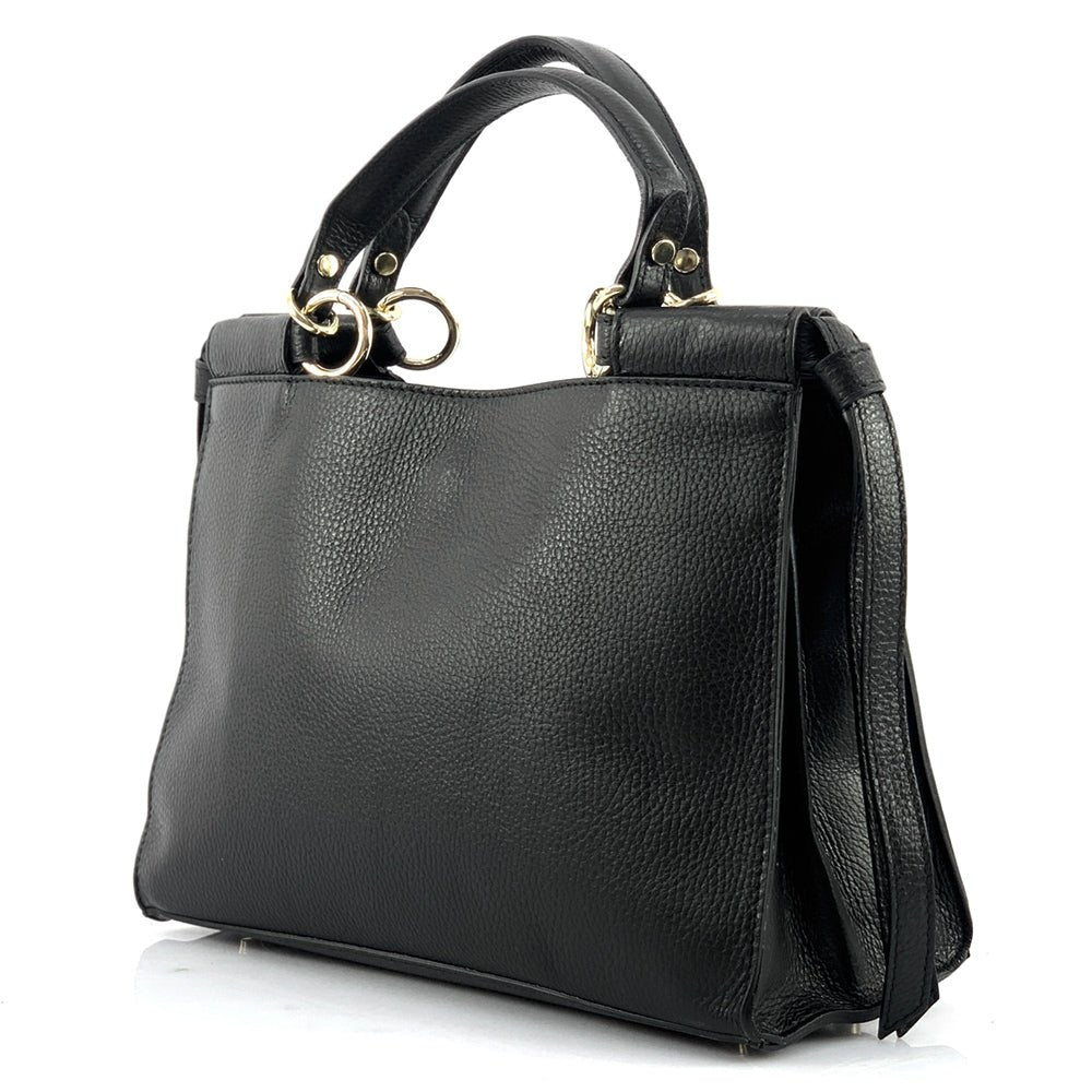 Croisette Leather Handbag - Leather Italiano