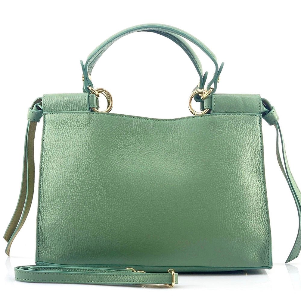 Croisette Leather Handbag - Leather Italiano