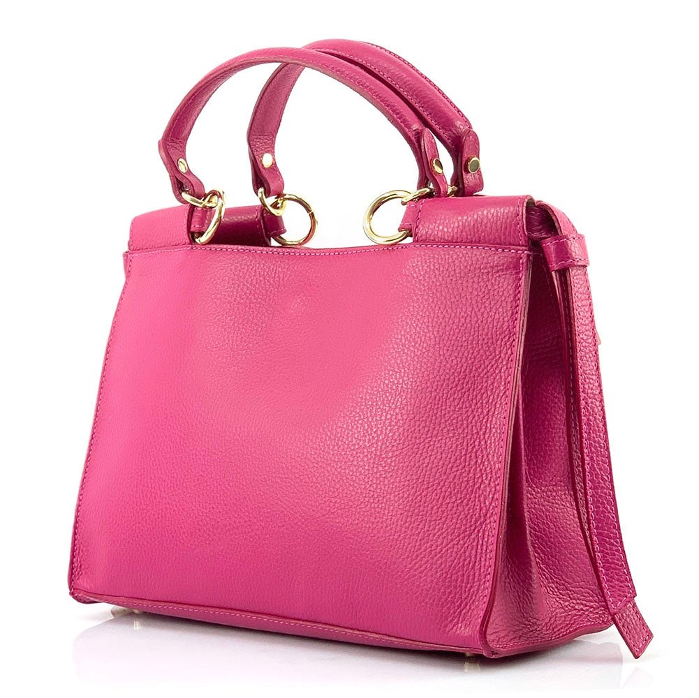 Croisette Leather Handbag - Leather Italiano
