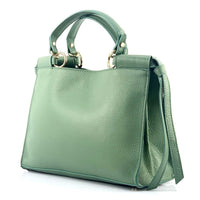 Croisette Leather Handbag - Leather Italiano
