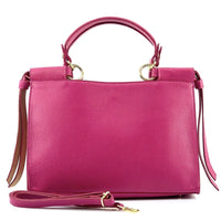 Croisette Leather Handbag - Leather Italiano