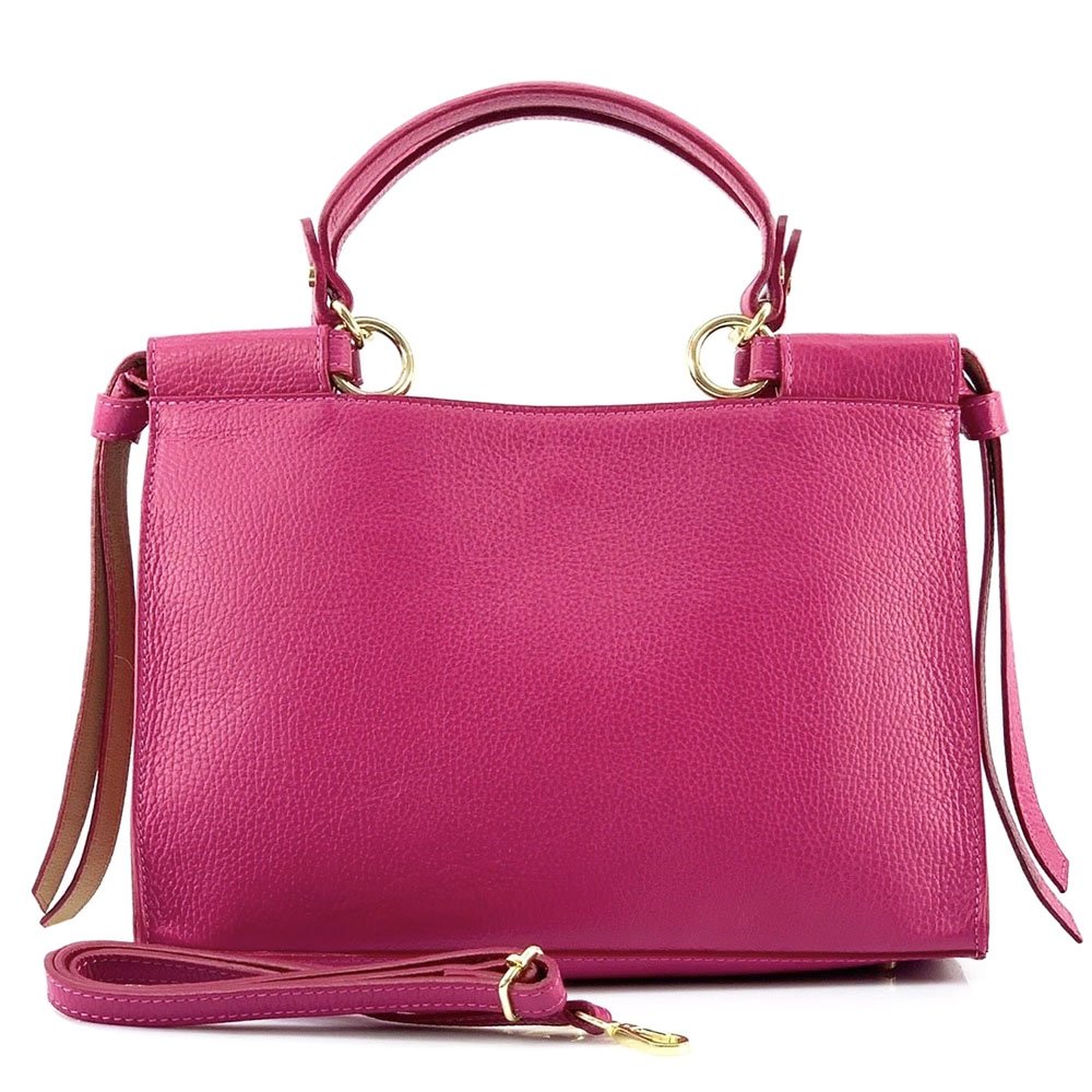 Croisette Leather Handbag - Leather Italiano