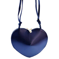 Cuoretta Mini Heart - Shaped Leather Crossbody Bag - Leather Italiano