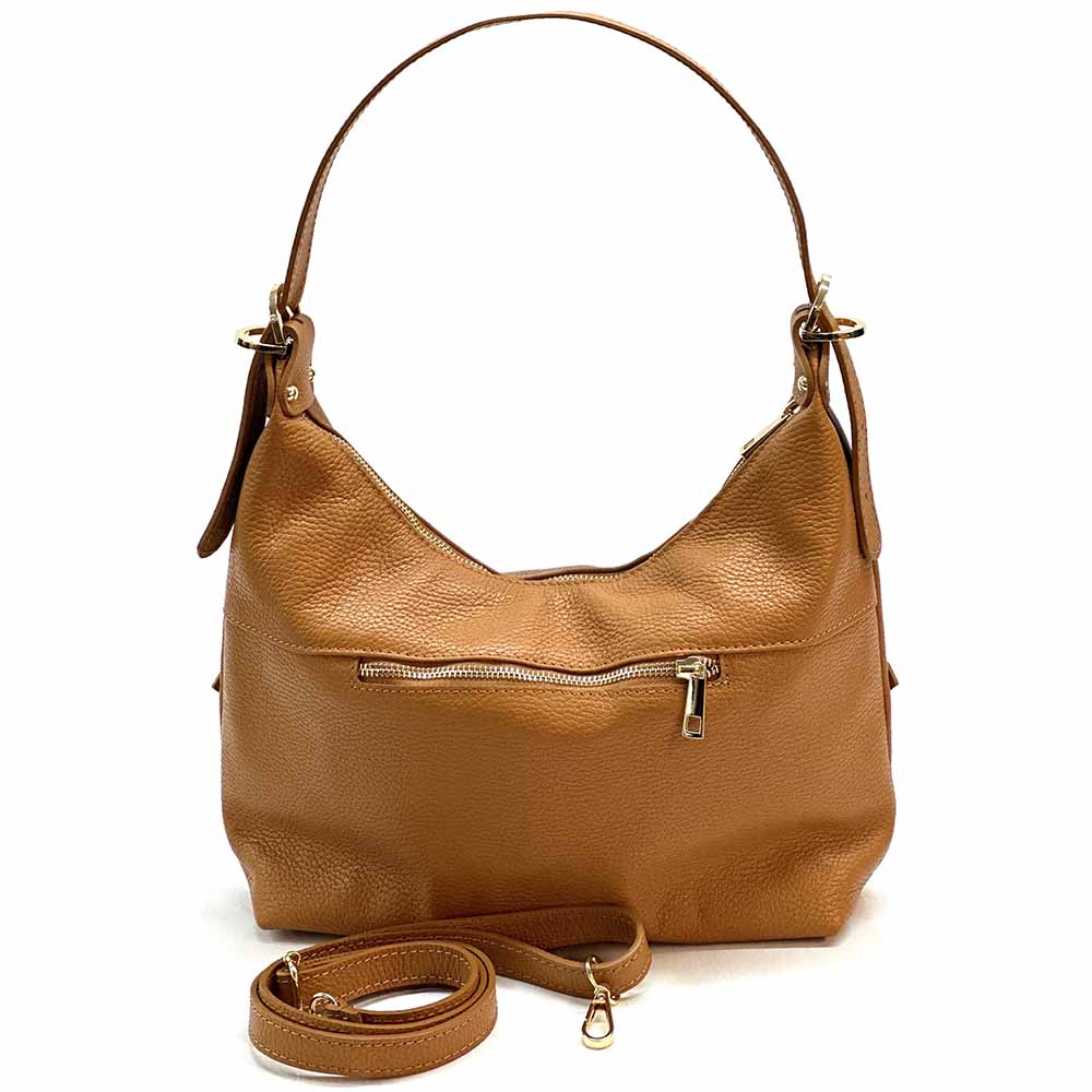Dafne Women’s Italian Leather Shoulder Bag – Convertible Crossbody (Handmade in Florence) - Leather Italiano