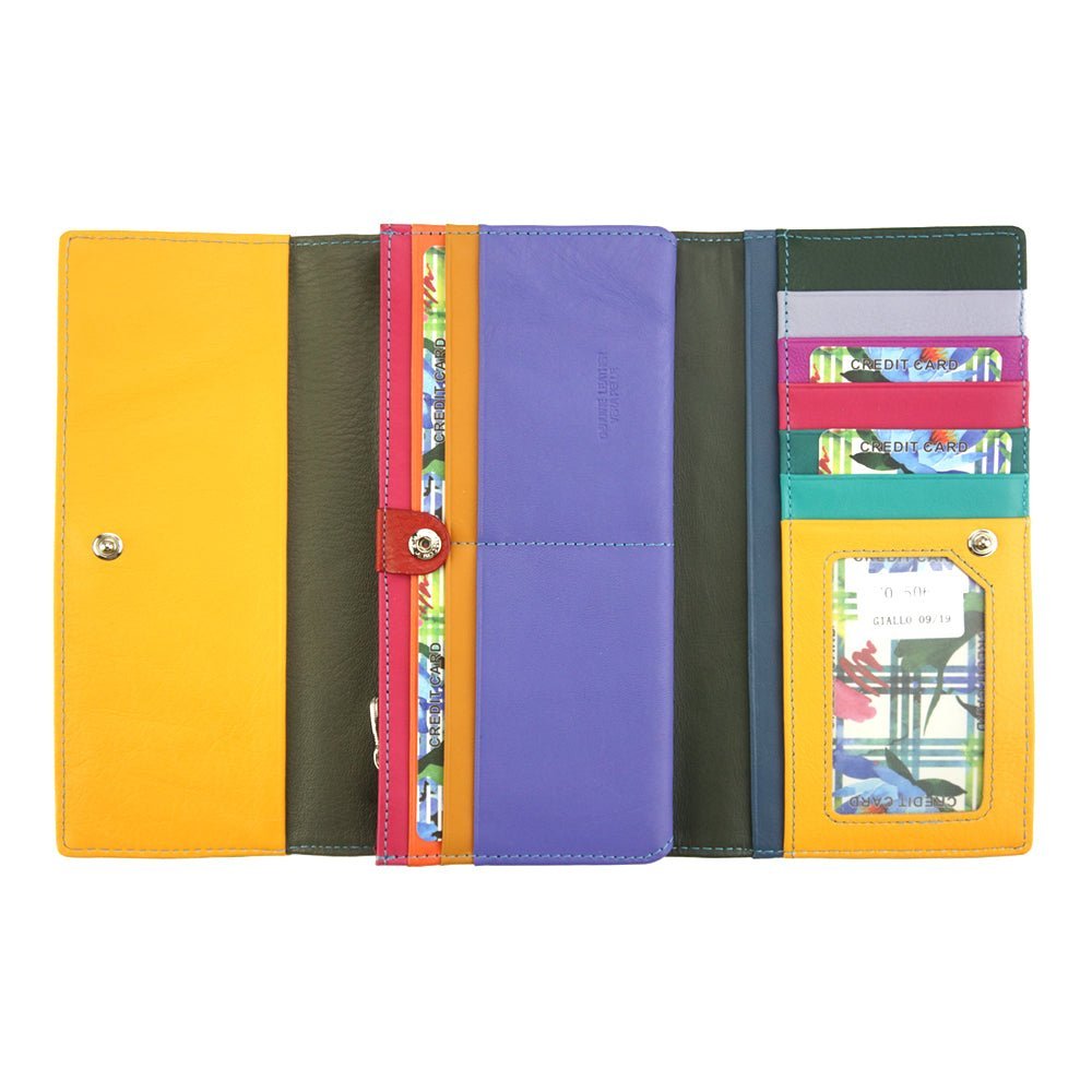 Dianora M: Italian Leather Wallet - Leather Italiano