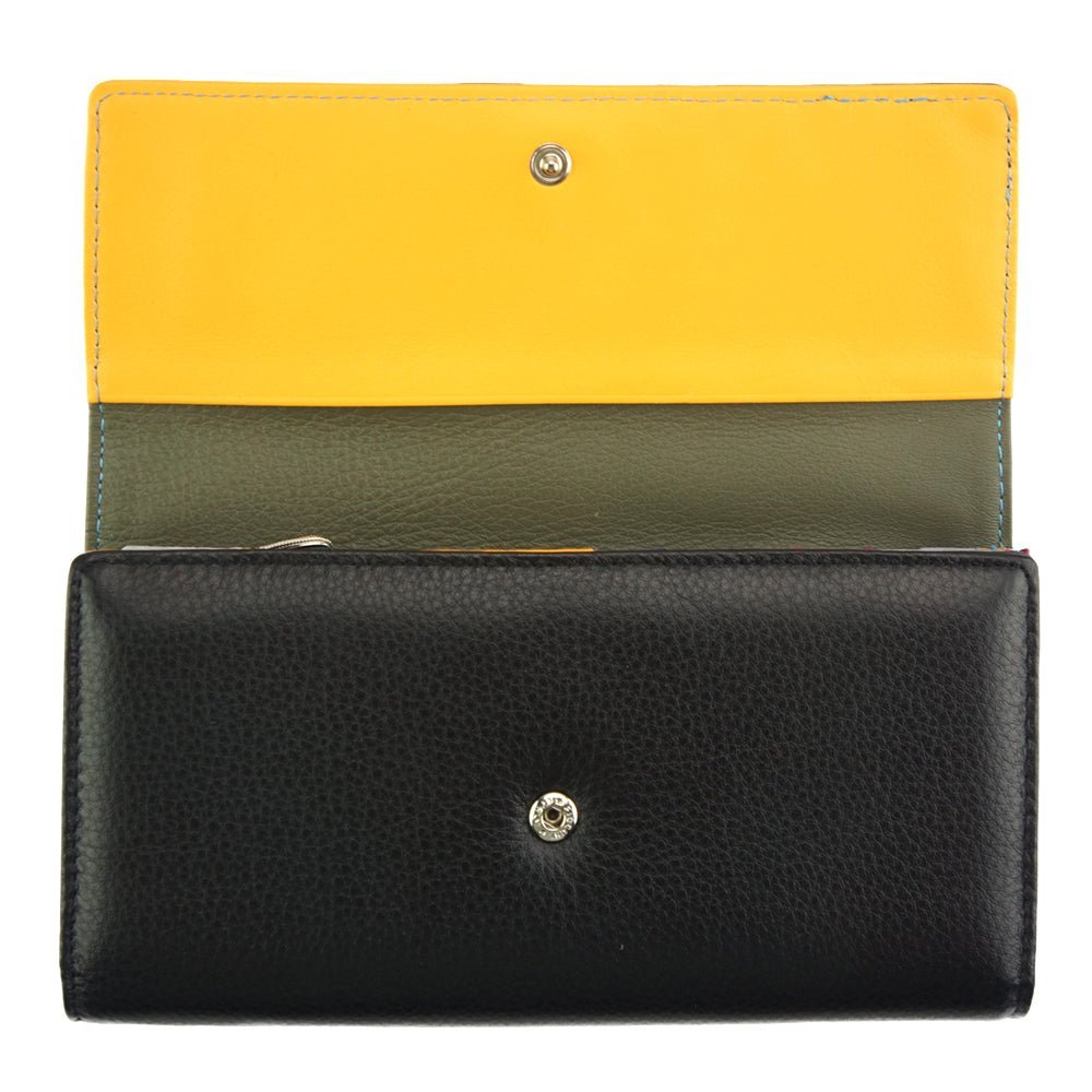 Dianora M: Italian Leather Wallet - Leather Italiano