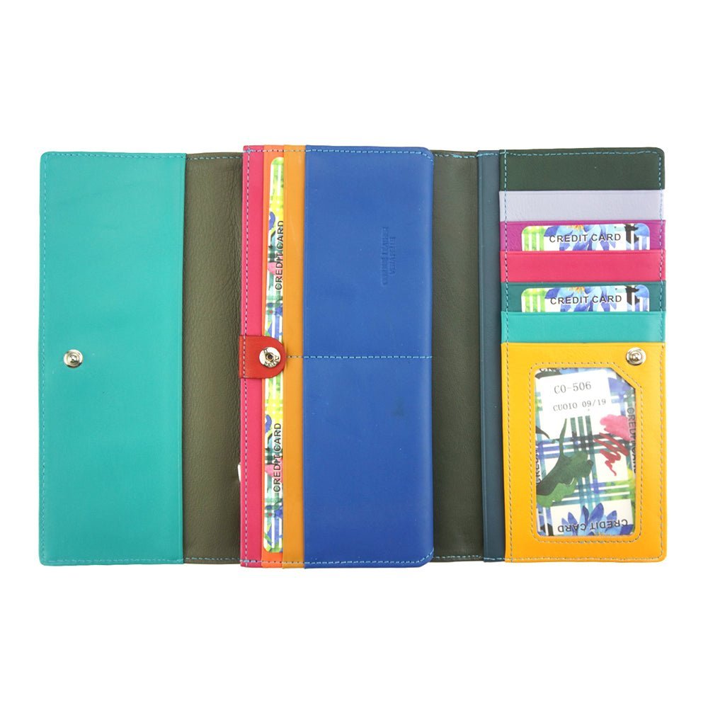 Dianora M: Italian Leather Wallet - Leather Italiano