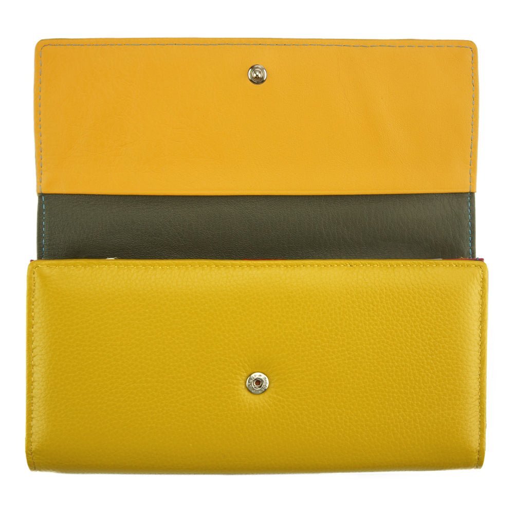 Dianora M: Italian Leather Wallet - Leather Italiano