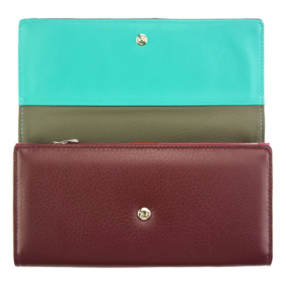 Dianora M: Italian Leather Wallet - Leather Italiano