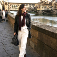 Diletta Compact Italian Leather Satchel Bag - Leather Italiano