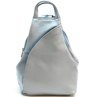 Dina Cow Leather Backpack Versatile and Stylish - Leather Italiano