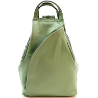 Dina Cow Leather Backpack Versatile and Stylish - Leather Italiano