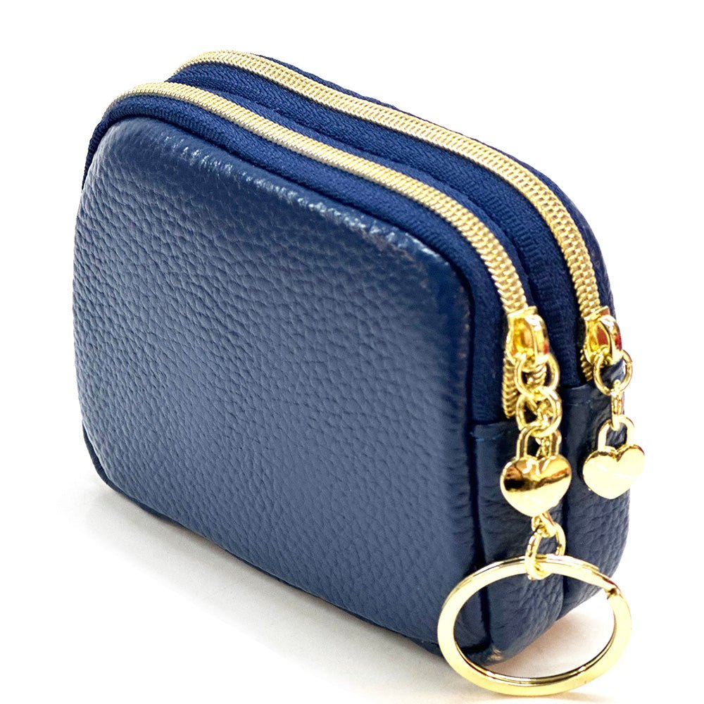 Dolce Mini Leather Coin Purse - Leather Italiano