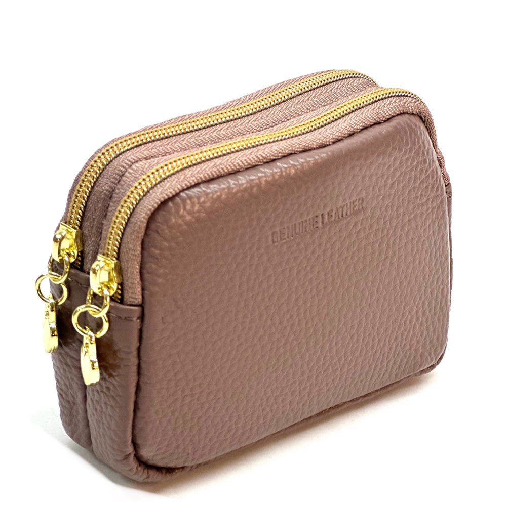 Dolce Mini Leather Coin Purse - Leather Italiano