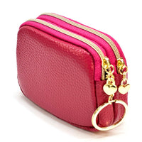 Dolce Mini Leather Coin Purse - Leather Italiano