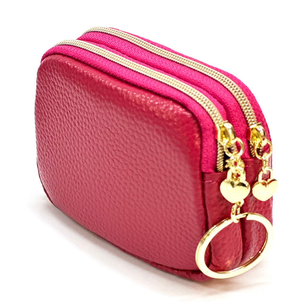 Dolce Mini Leather Coin Purse - Leather Italiano