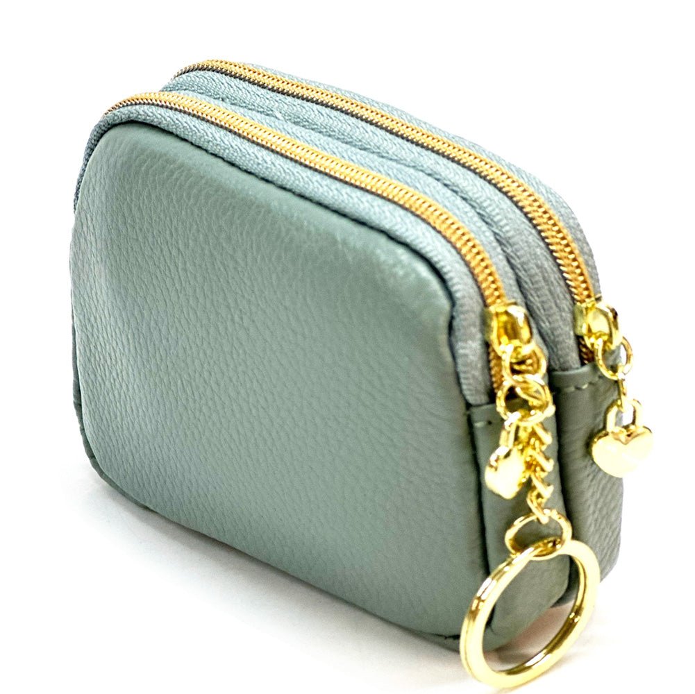 Dolce Mini Leather Coin Purse - Leather Italiano