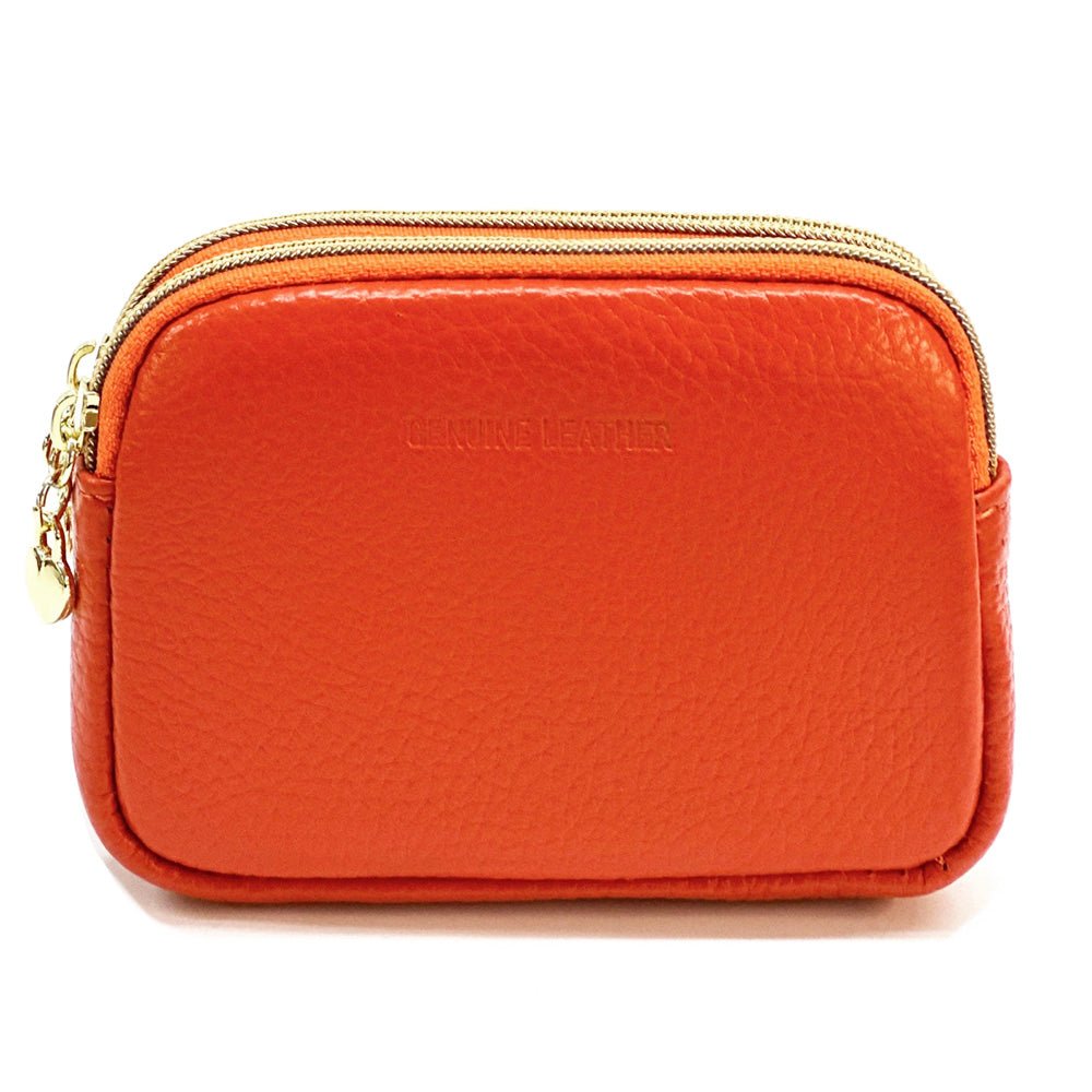 Dolce Mini Leather Coin Purse - Leather Italiano