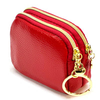Dolce Mini Leather Coin Purse - Leather Italiano