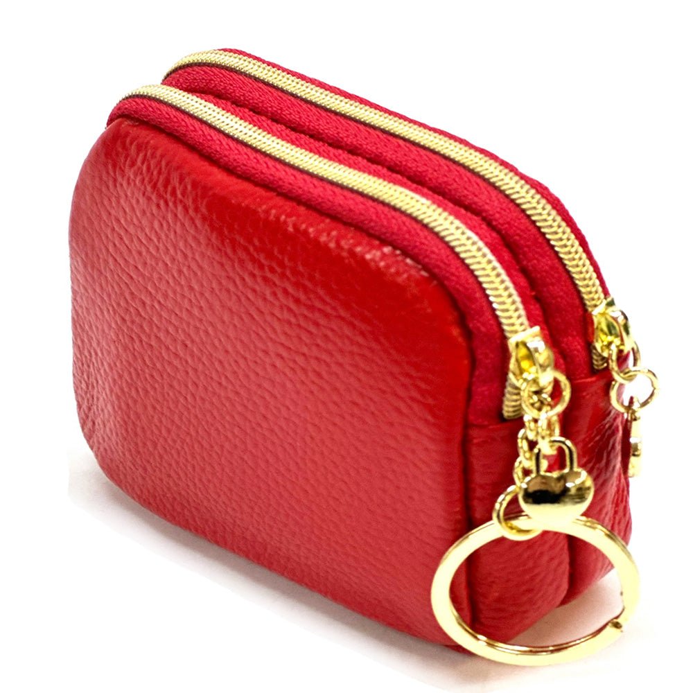 Dolce Mini Leather Coin Purse - Leather Italiano