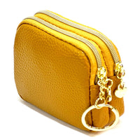 Dolce Mini Leather Coin Purse - Leather Italiano