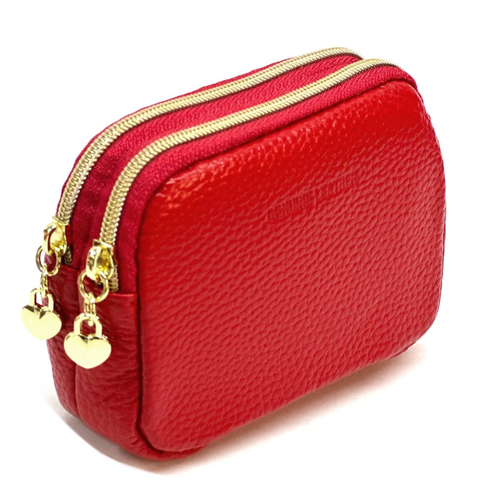 Dolce Mini Leather Coin Purse - Leather Italiano
