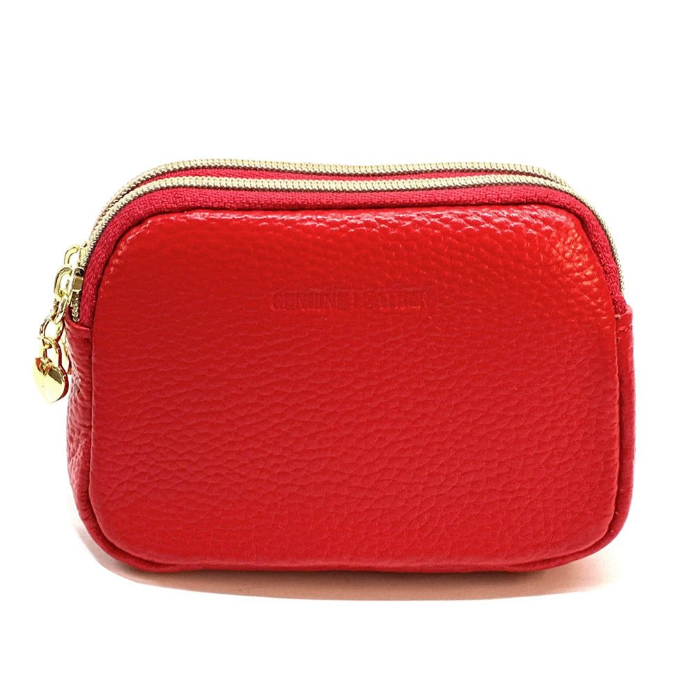 Dolce Mini Leather Coin Purse - Leather Italiano