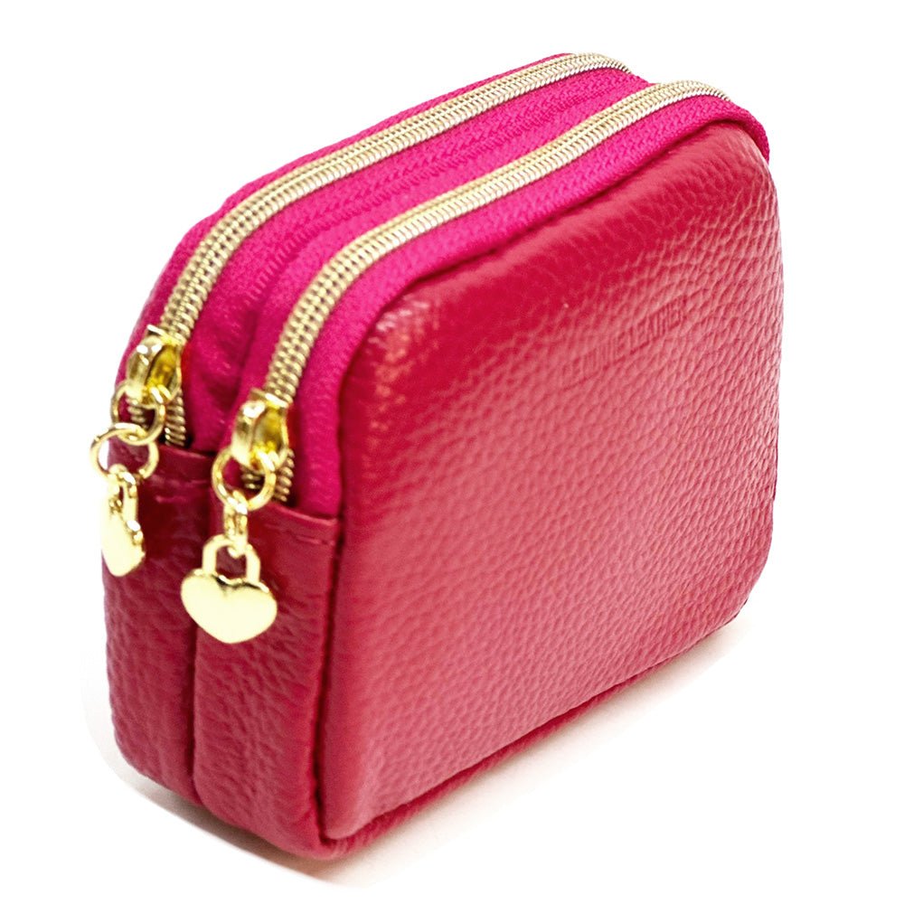 Dolce Mini Leather Coin Purse - Leather Italiano