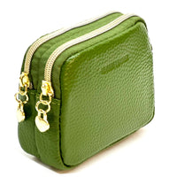 Dolce Mini Leather Coin Purse - Leather Italiano