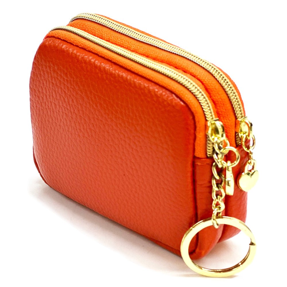 Dolce Mini Leather Coin Purse - Leather Italiano