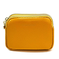 Dolce Mini Leather Coin Purse - Leather Italiano