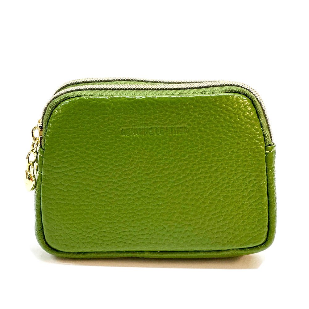 Dolce Mini Leather Coin Purse - Leather Italiano