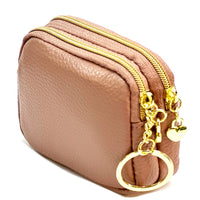 Dolce Mini Leather Coin Purse - Leather Italiano