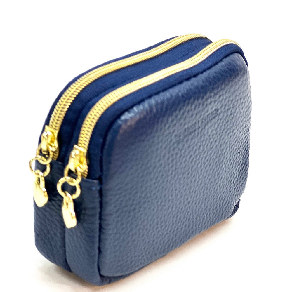 Dolce Mini Leather Coin Purse - Leather Italiano