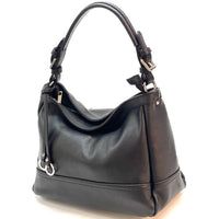 Elena Hobo Italian Leather Shoulder Bag – Soft Everyday Elegance for Women - Leather Italiano