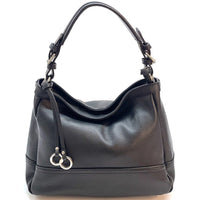 Elena Hobo Italian Leather Shoulder Bag – Soft Everyday Elegance for Women - Leather Italiano