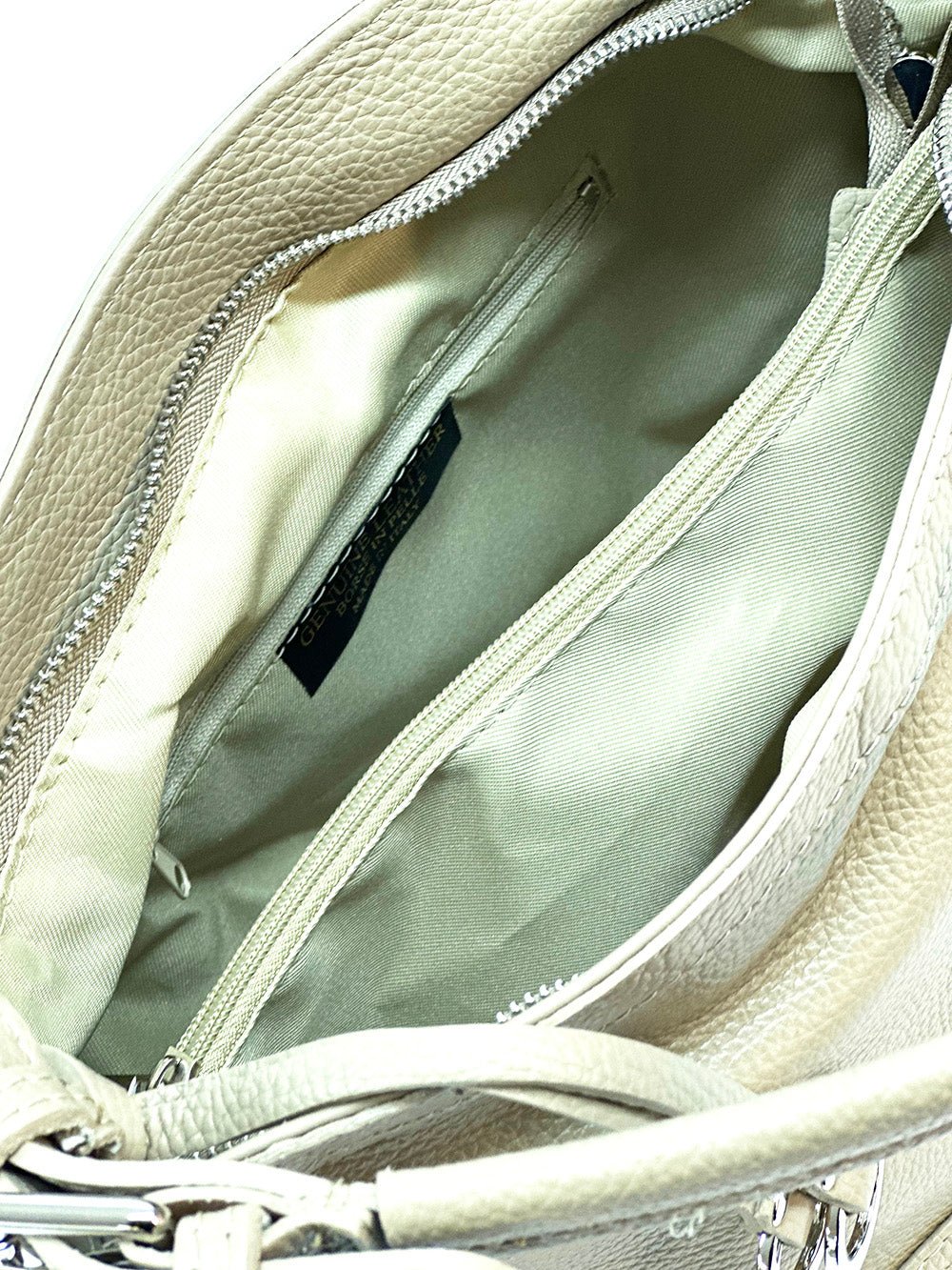 Elena Hobo Italian Leather Shoulder Bag – Soft Everyday Elegance for Women - Leather Italiano