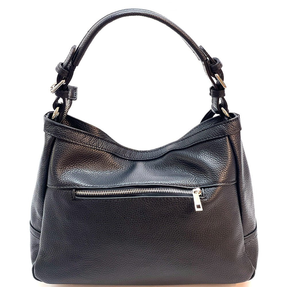 Elena Hobo Italian Leather Shoulder Bag – Soft Everyday Elegance for Women - Leather Italiano