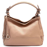 Elena Hobo Italian Leather Shoulder Bag – Soft Everyday Elegance for Women - Leather Italiano