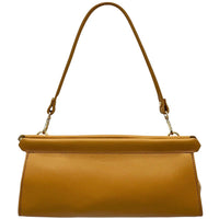 Eliora Italian Cow Leather Convertible Baguette Bag - Leather Italiano