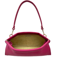 Eliora Italian Cow Leather Convertible Baguette Bag - Leather Italiano