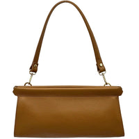Eliora Italian Cow Leather Convertible Baguette Bag - Leather Italiano