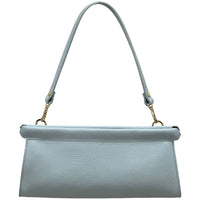 Eliora Italian Cow Leather Convertible Baguette Bag - Leather Italiano