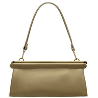 Eliora Italian Cow Leather Convertible Baguette Bag - Leather Italiano