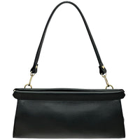 Eliora Italian Cow Leather Convertible Baguette Bag - Leather Italiano