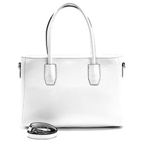 Elisenta Italian Leather Bag – Elegant Structured Handbag for Women - Leather Italiano